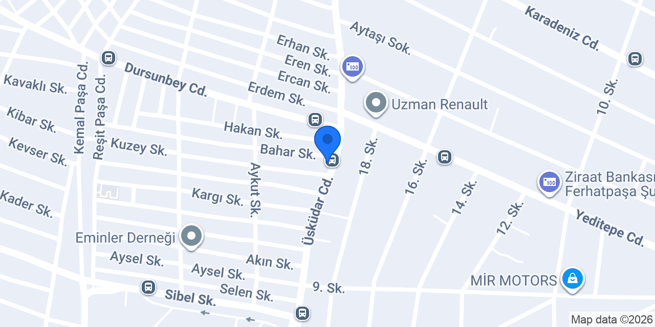 Pırpır Izgara konumu