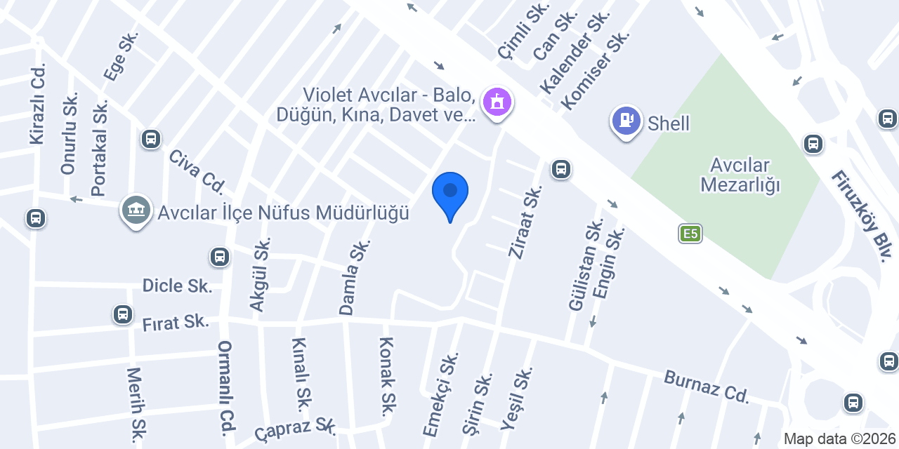 ANAKARA AŞ. konumu