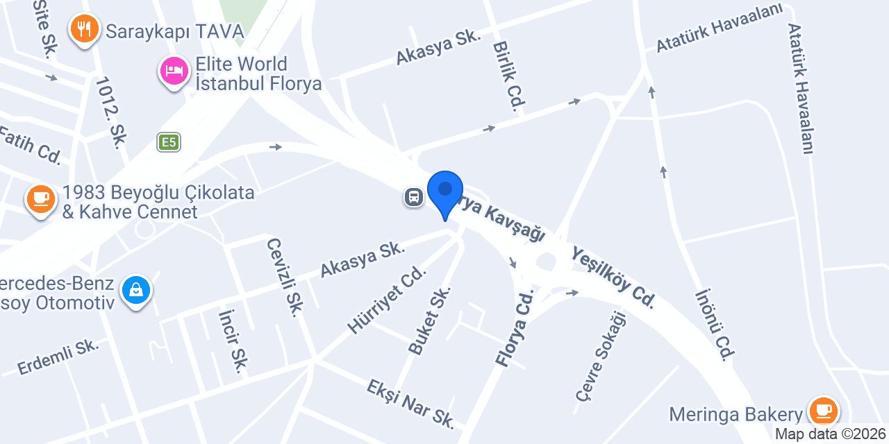 Ciğerhane Florya konumu