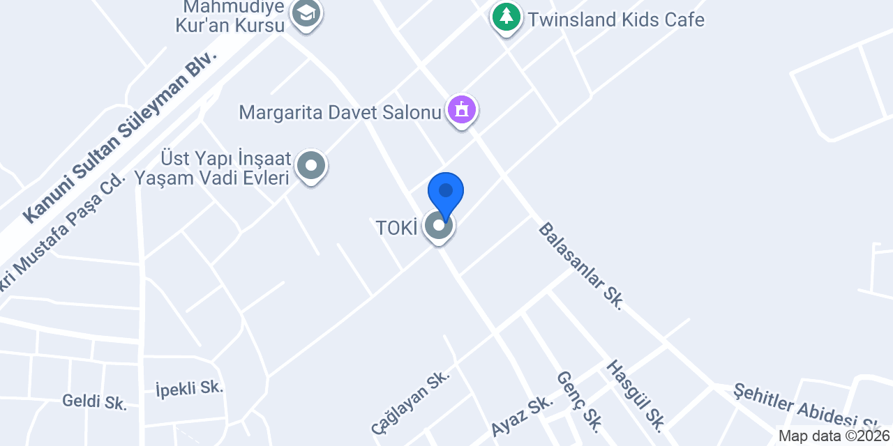 TEKİRDAĞ GÜL TEKS konumu