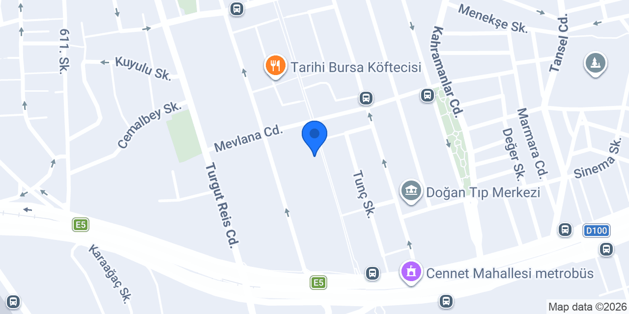 Tosun Bira Evi konumu