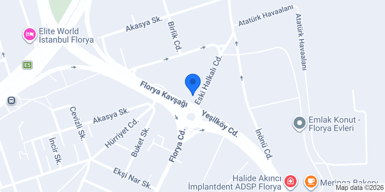 Vitra Olcay Yapı Florya konumu
