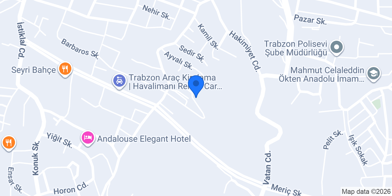 Kaptan Evleri konumu