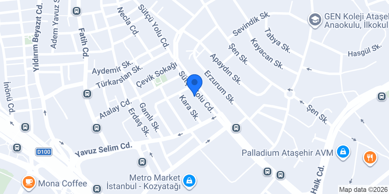 Km Grup Aydınlatma konumu