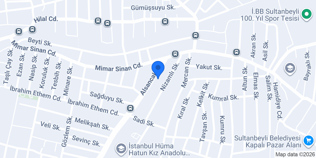 Komagene Samandıra Alsancak Cad Şubesi konumu
