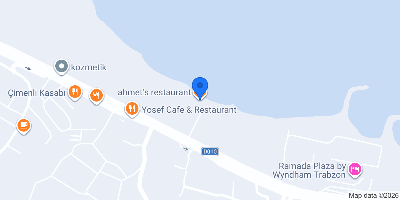 ahmet's restaurant konumu