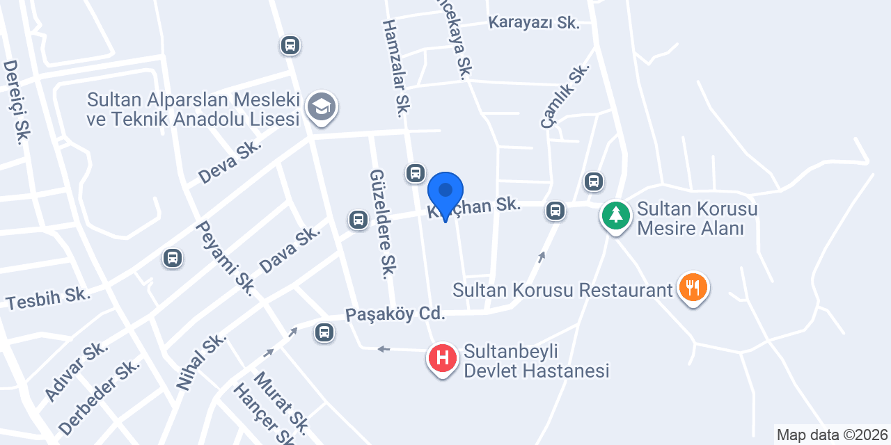 Esma Sultan Anaokulu konumu
