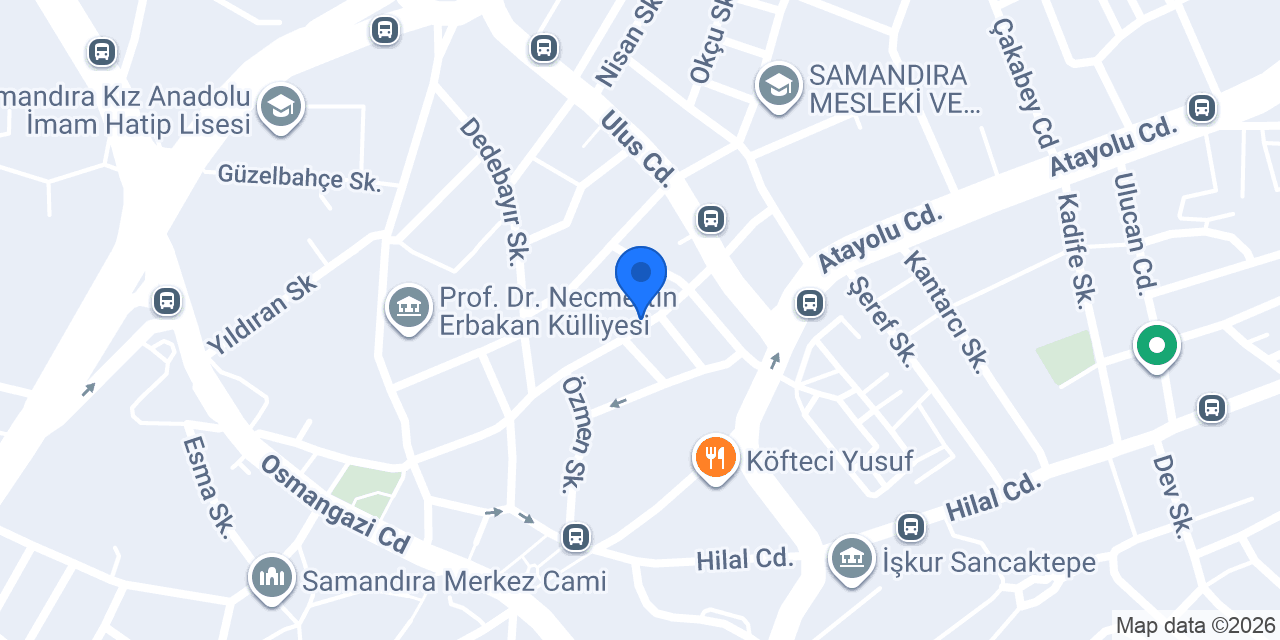 KaracaLed Tasarım konumu