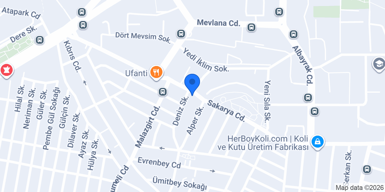 BERİVAN KIRTASİYE konumu