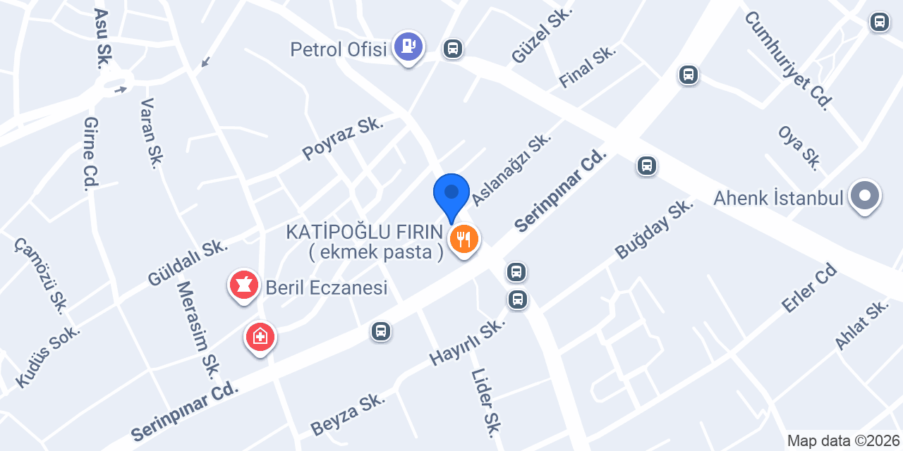 Sedef Mermer konumu