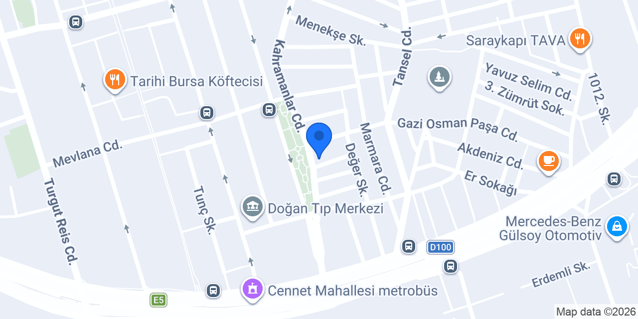 Pena Müzik Merkezi konumu