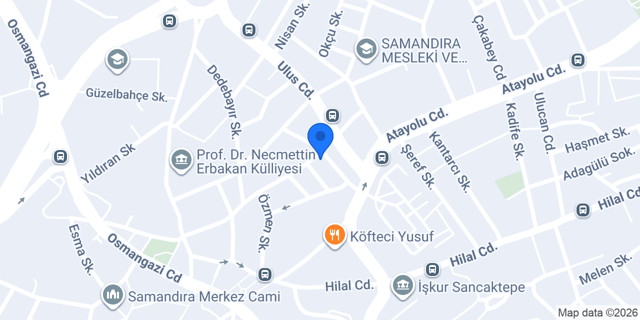 Çalı konumu
