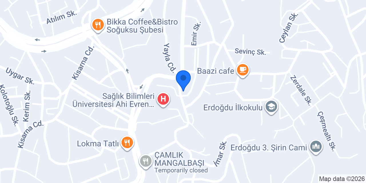 Karadeniz Teknik Servisi konumu