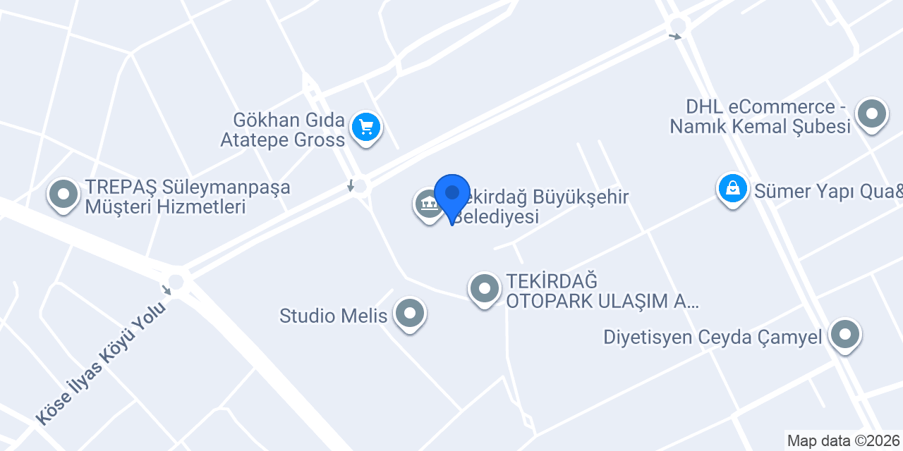 Lucky Kafe Restoran Tekirdağ konumu