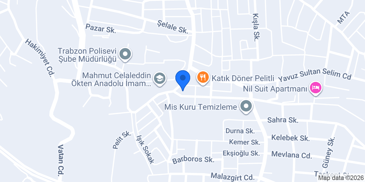 CKR doğalgaz trabzon konumu