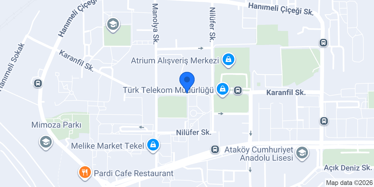 MDK MÜŞAVİRLİK konumu