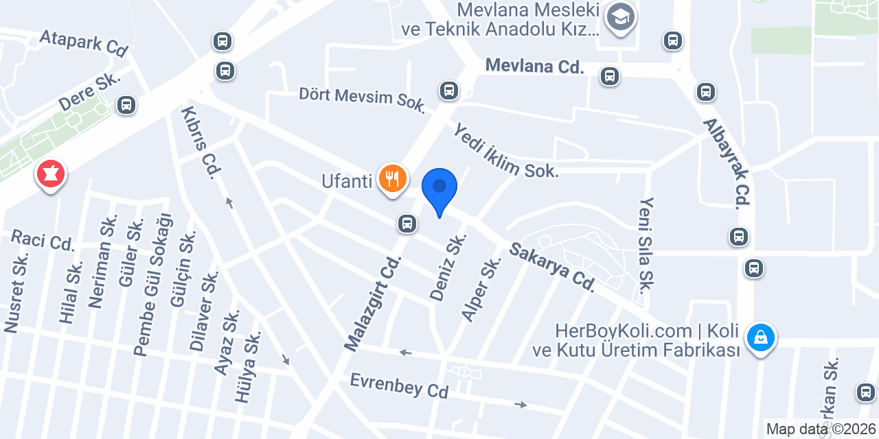 LEVENTOĞLU EMLAK GRUP konumu