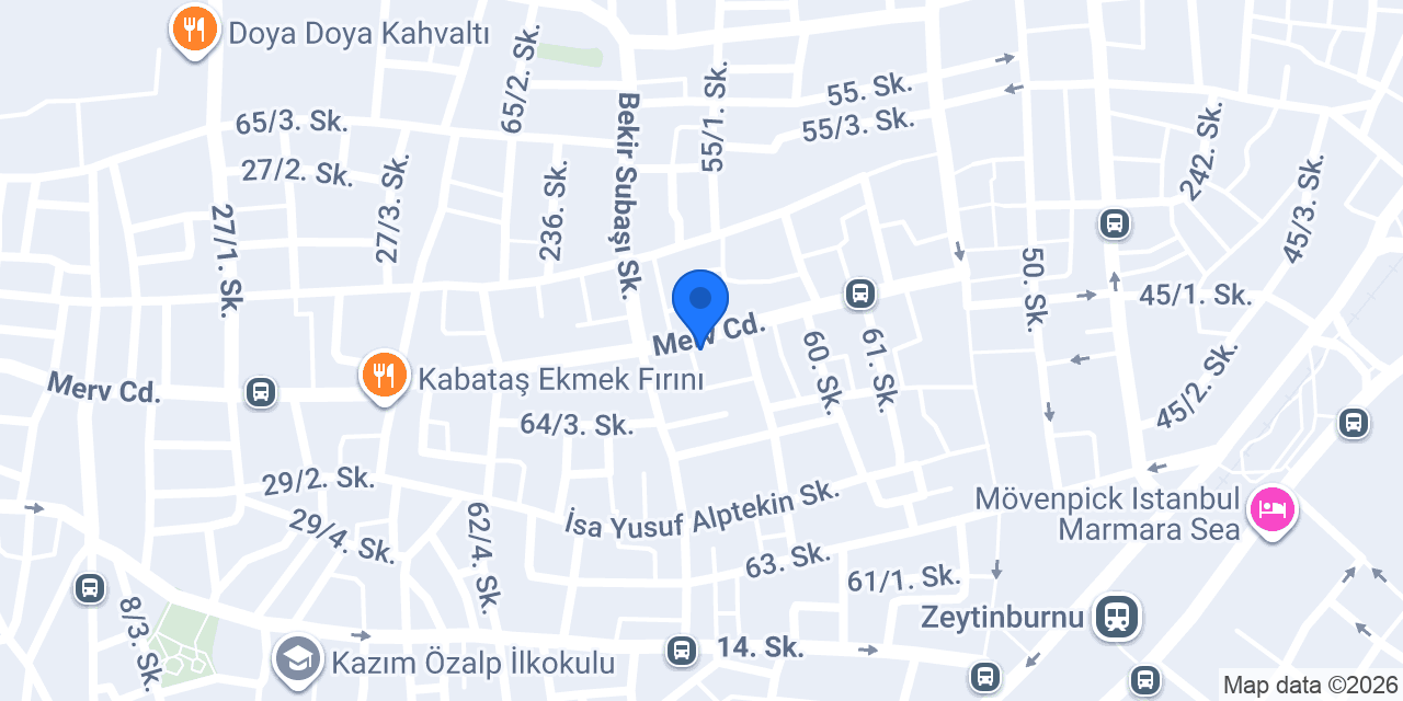 Artemo Mutfak konumu