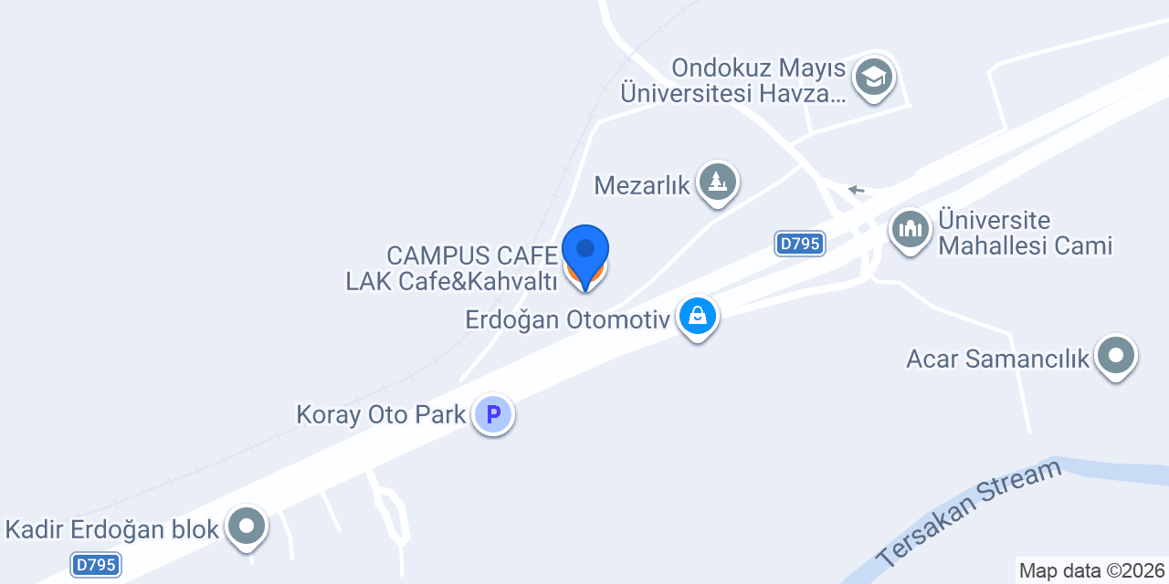 CAMPUS CAFE LAK Cafe&Kahvaltı konumu