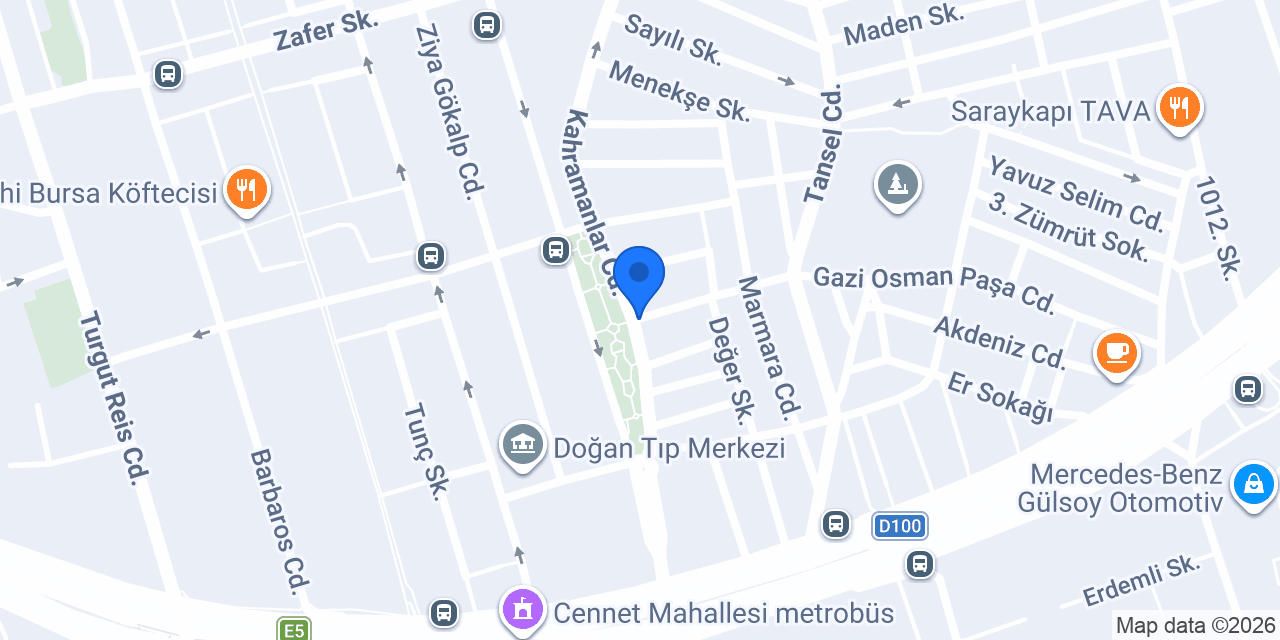 Umut Oral Hair Studio konumu