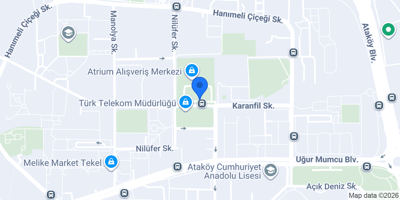 Delux Turizm konumu