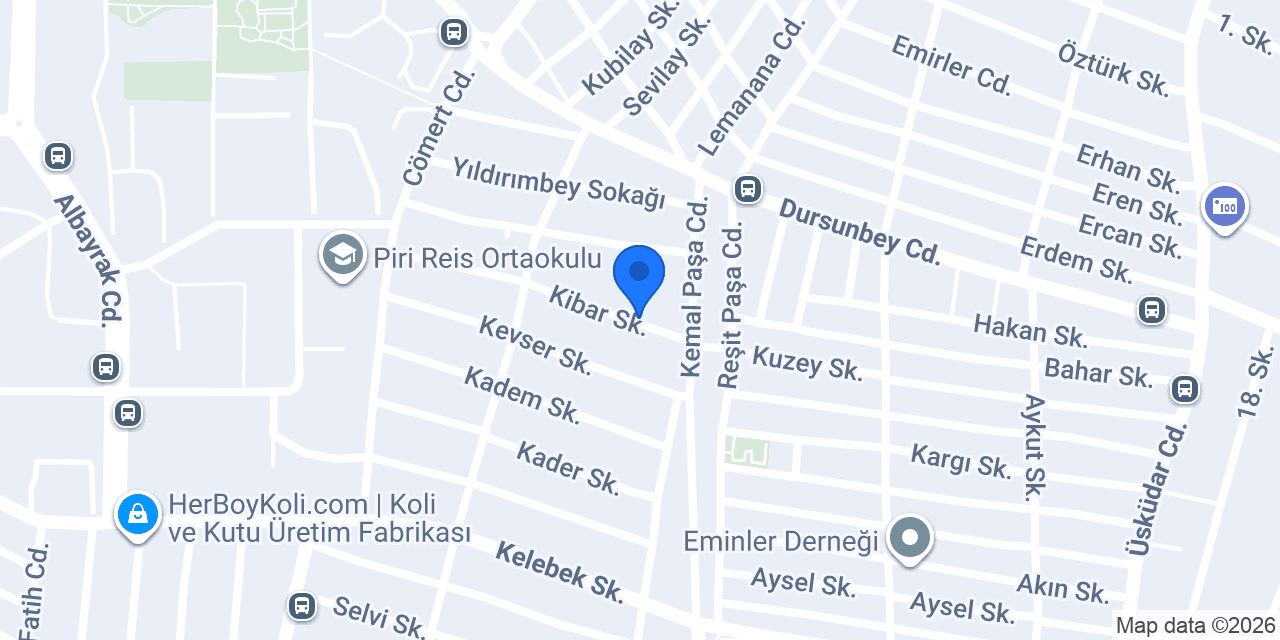 MC Temizlik Makinaları konumu