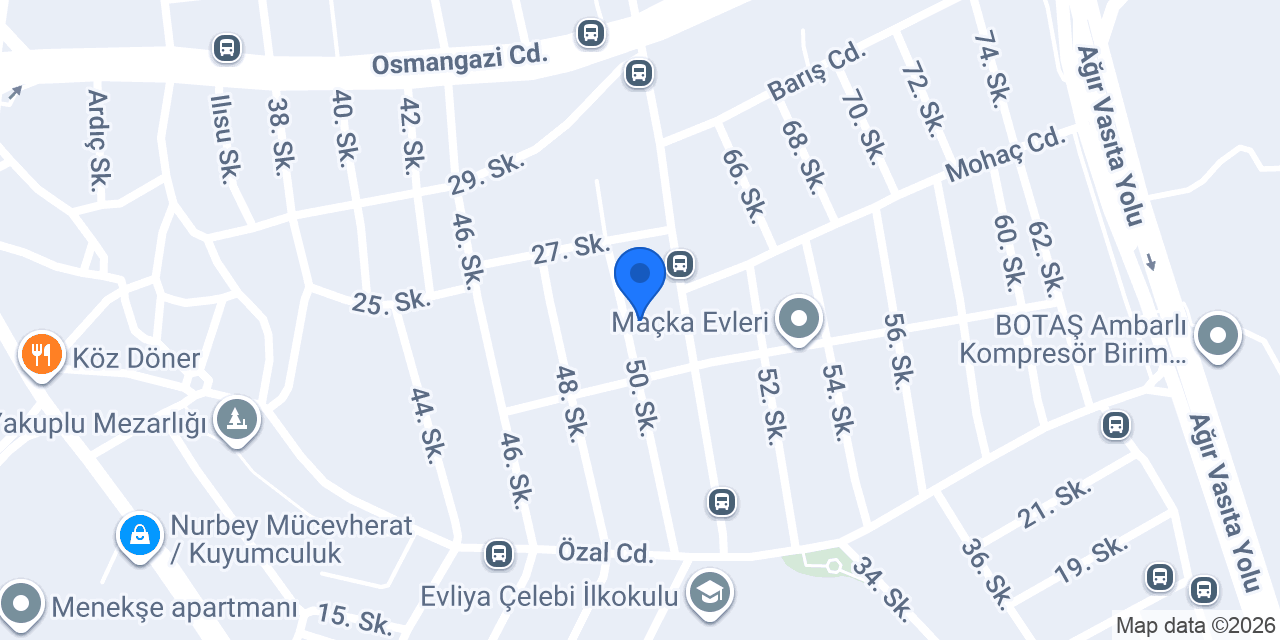 Serkan Elektrik konumu