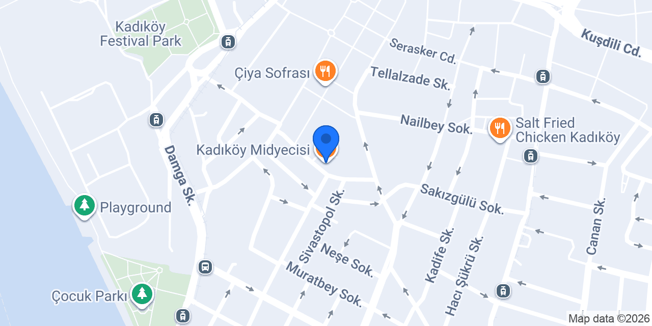 Kadıköy Midyecisi konumu