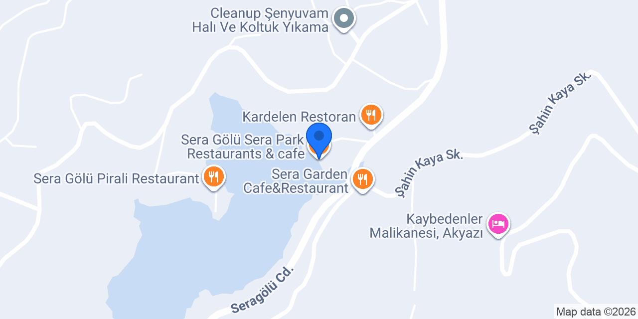 Sera Gölü Sera Park Restaurants & cafe konumu