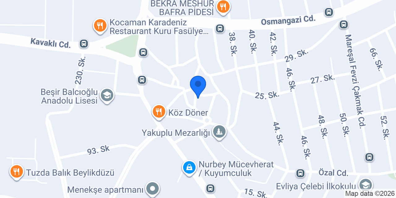 TRAKATYA CAFE konumu