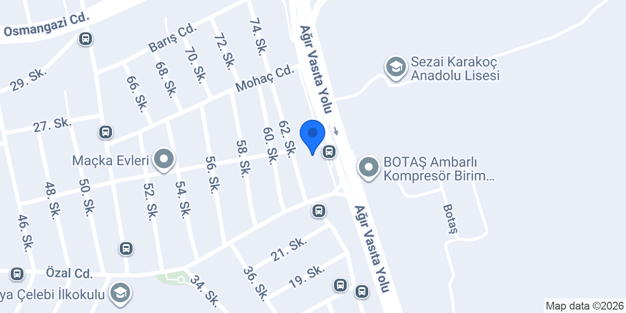 Kasımoğlu Ekmek Sarküteri konumu