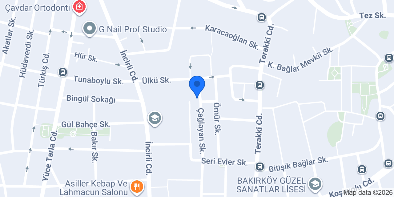 Bakırcı İç Mimarlık konumu