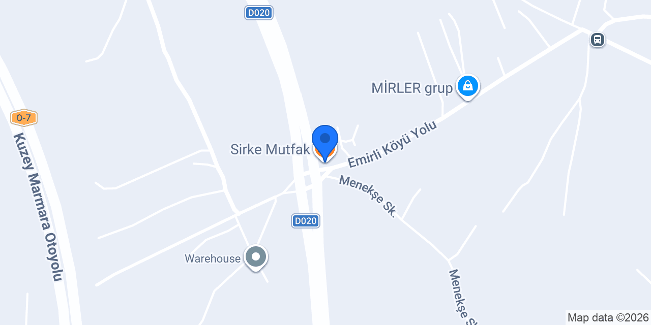 Sirke Mutfak konumu