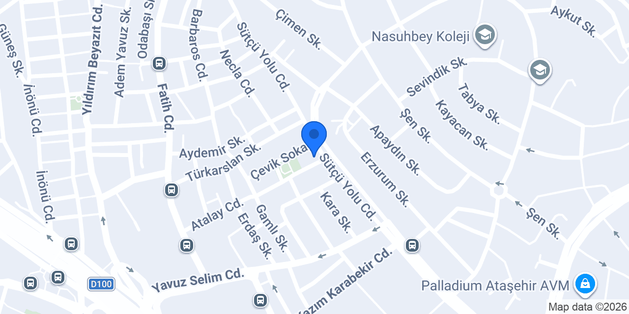 Öztürkler Unlu Mamüller konumu