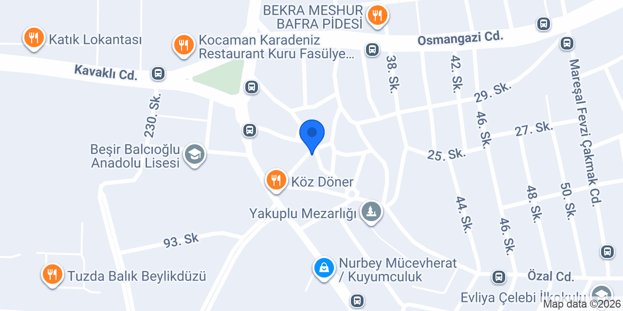 Terzi Güler konumu