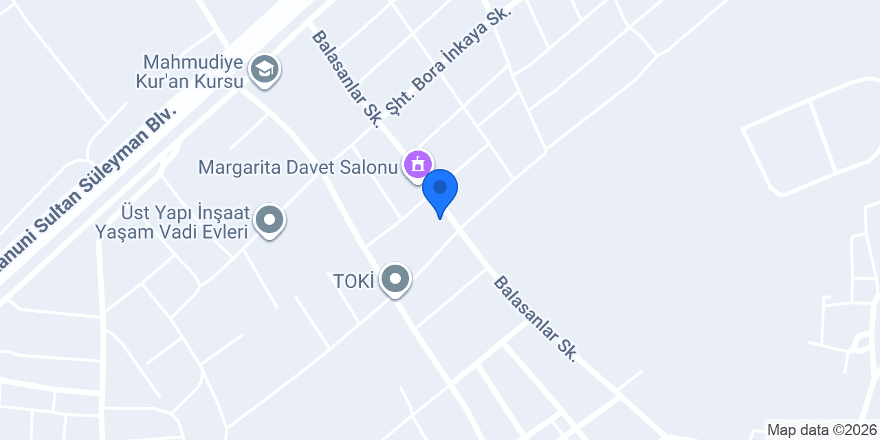 Tenteks Tente Sistemleri konumu