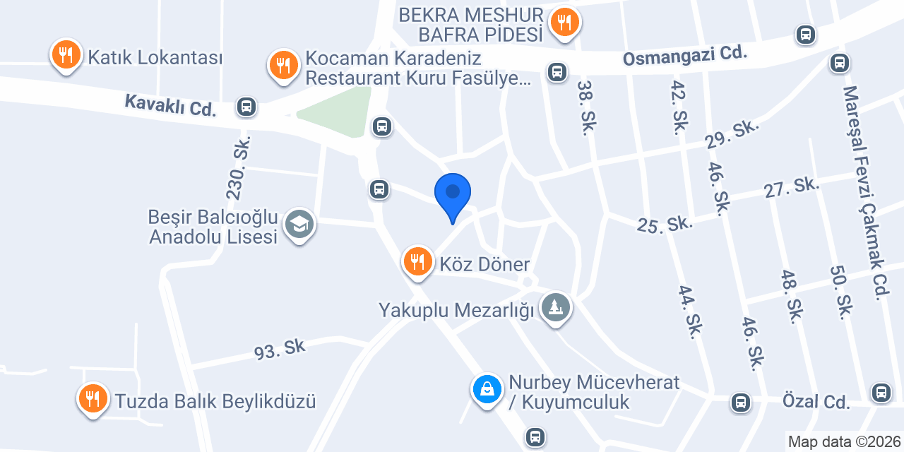 Terzi Yusuf konumu