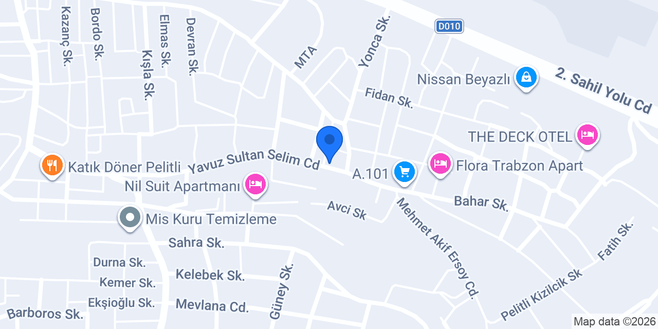 SİYAH SANCAK YALITIM konumu