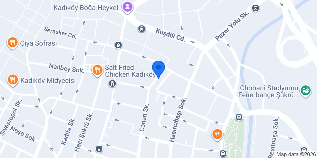 Yılmaz Otopark konumu