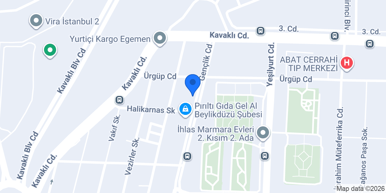 HR Saray Mobilya konumu