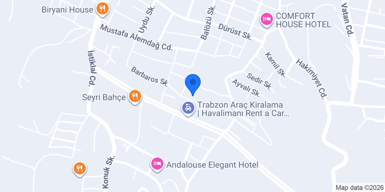Karaoğlu Züccaciye konumu