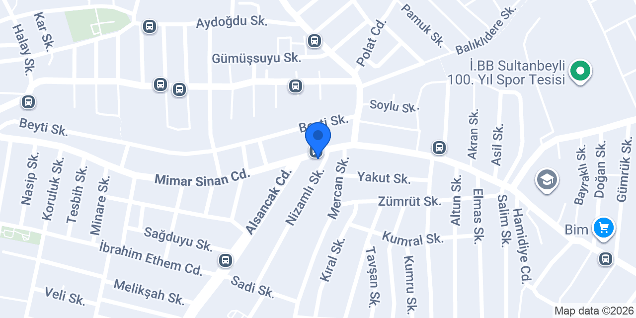 AK HALI konumu