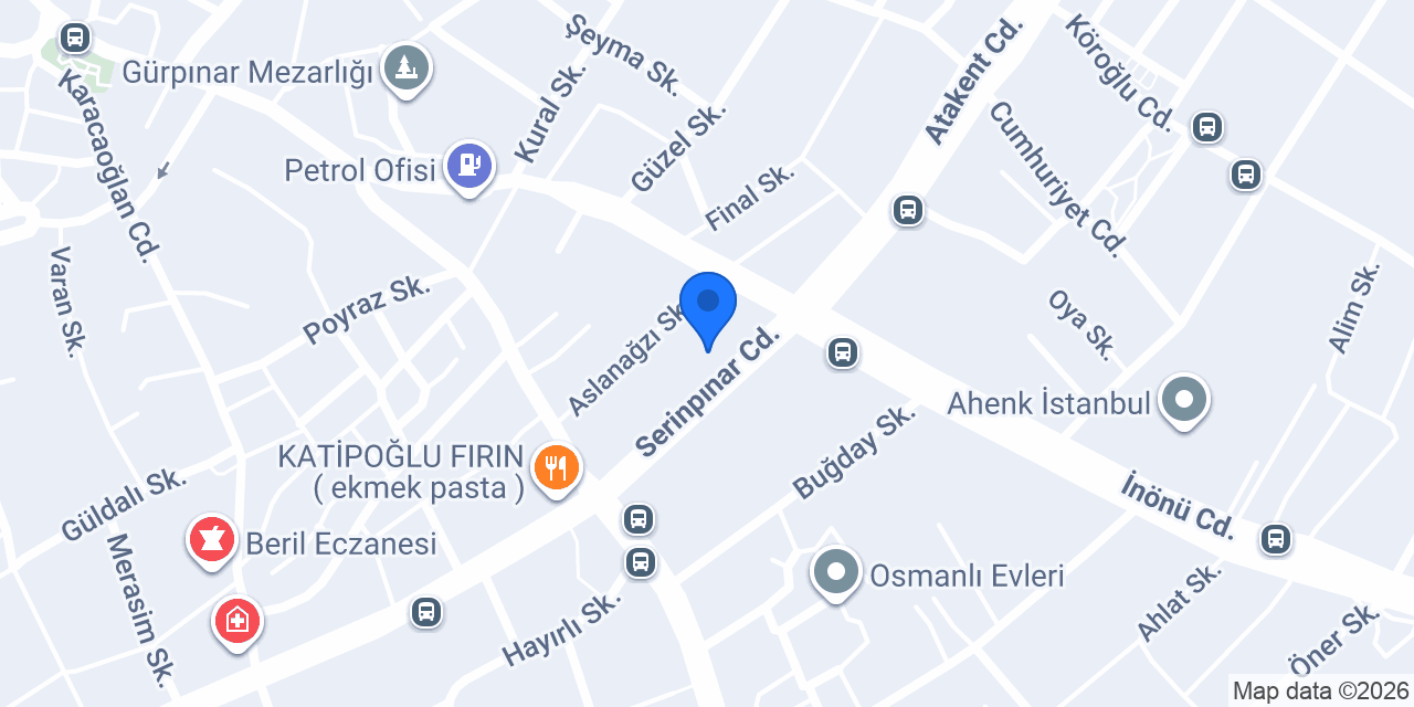 Hastat Fırın Cafe konumu