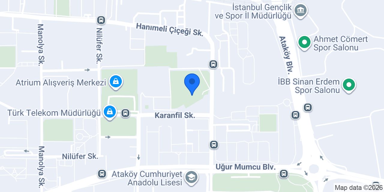 Yunus Emre Cafe Ataköy konumu
