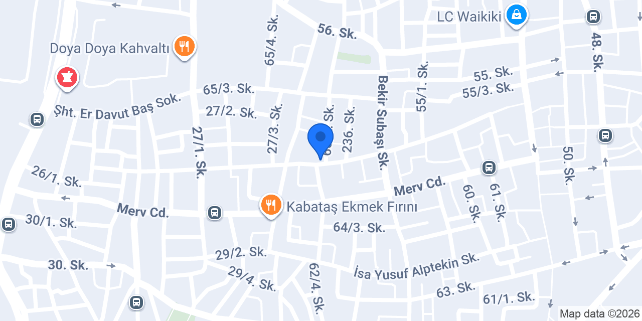 Antep Oba Kebap konumu