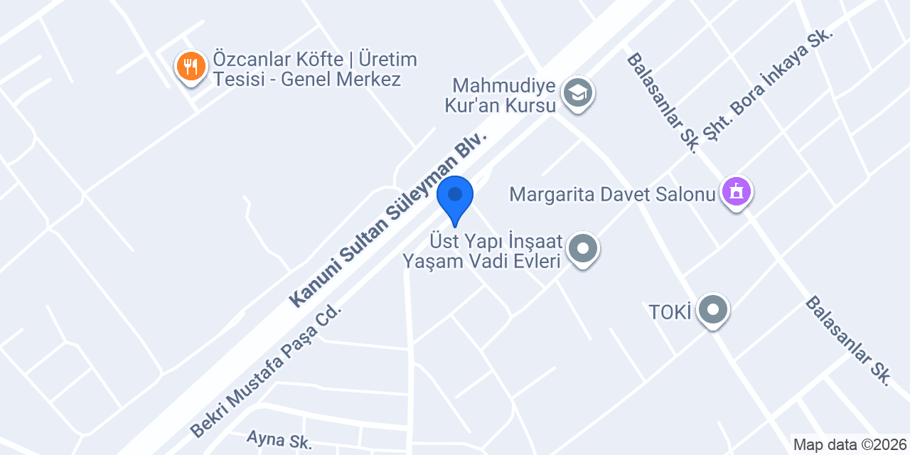 Enteresan işler atölyesi konumu
