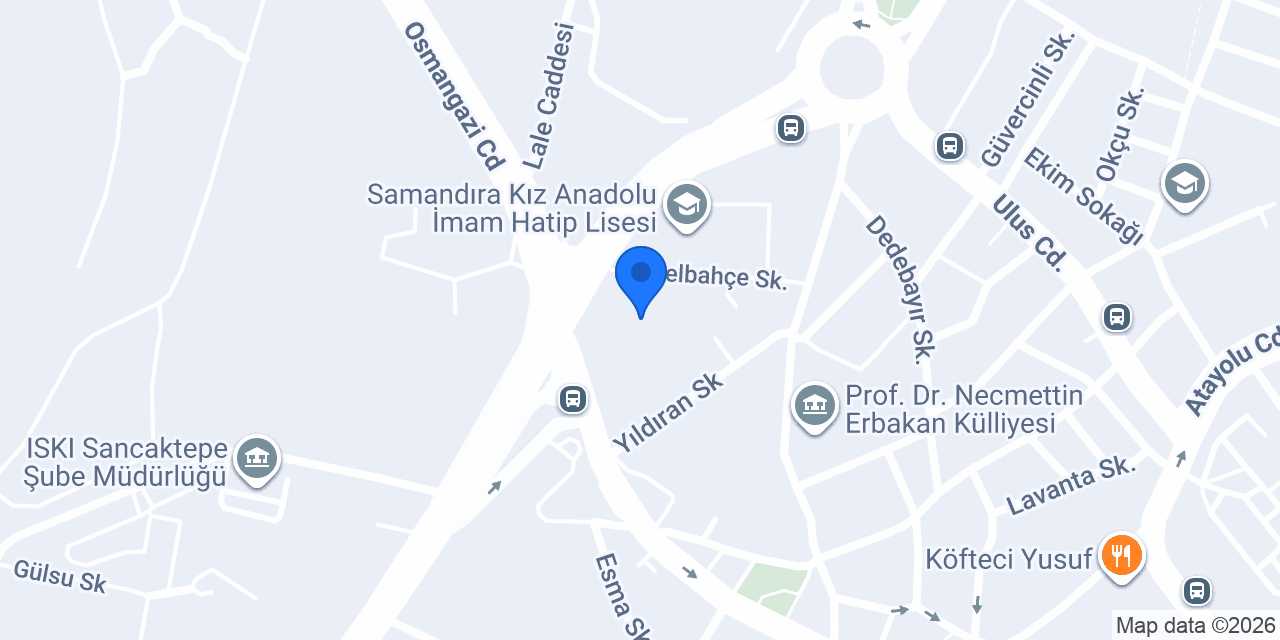 Doğa Koleji Sancaktepe Kampüsü konumu