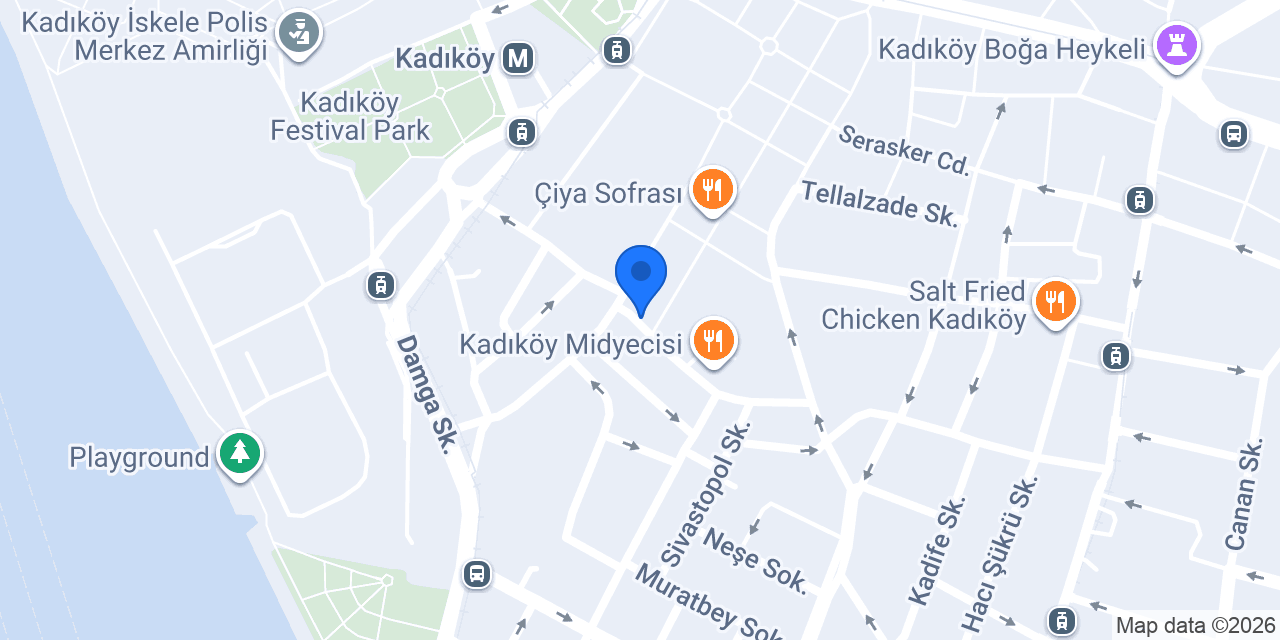 Euphemia Sahaf & Müzayede Galerisi konumu