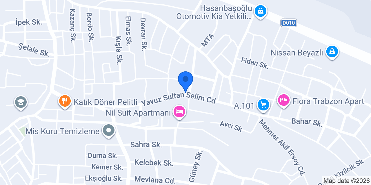 ORTAHİSAR TİCARET LTD.ŞTİ konumu
