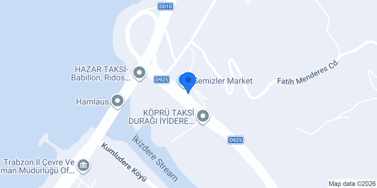 TOSTCU YILMAZ konumu